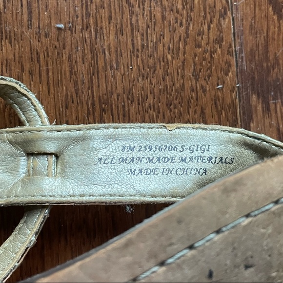 Sam Edelman Gigi Sandal- Gold - Picture 3 of 4